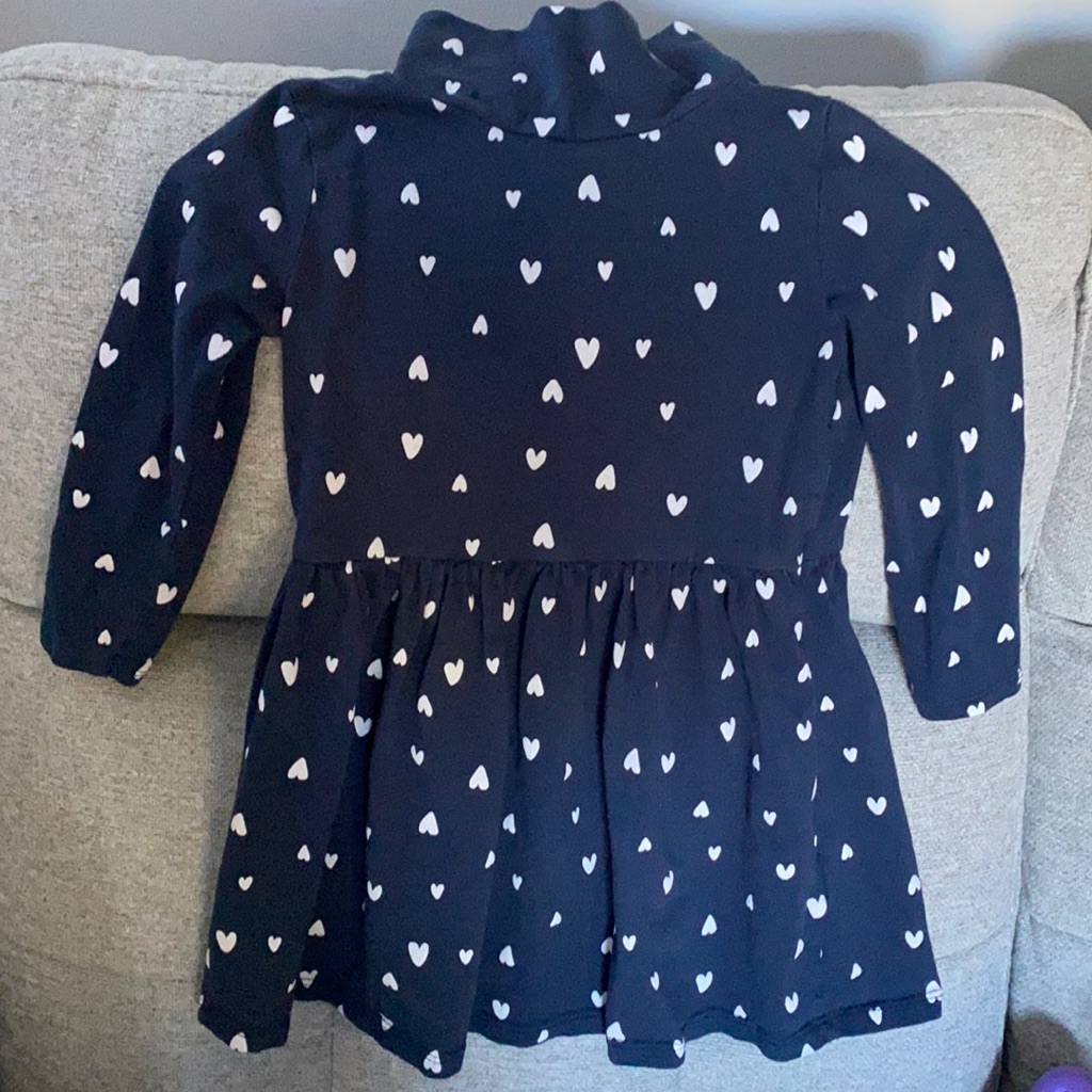 H&M Turtle Neck Heart Dress